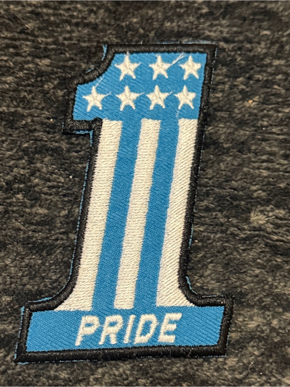 Detroit Logo Football Jersey Parody Embroidered Iron On Patch